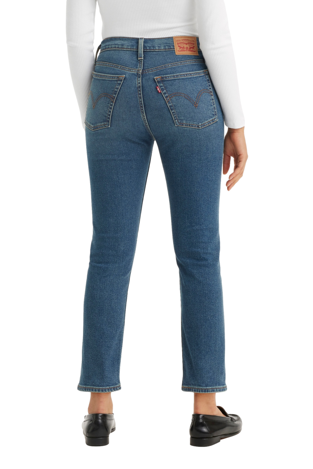 JEANS MUJER WEDGIE STRAIGHT AZUL LEVIS 34964-0218 - 3