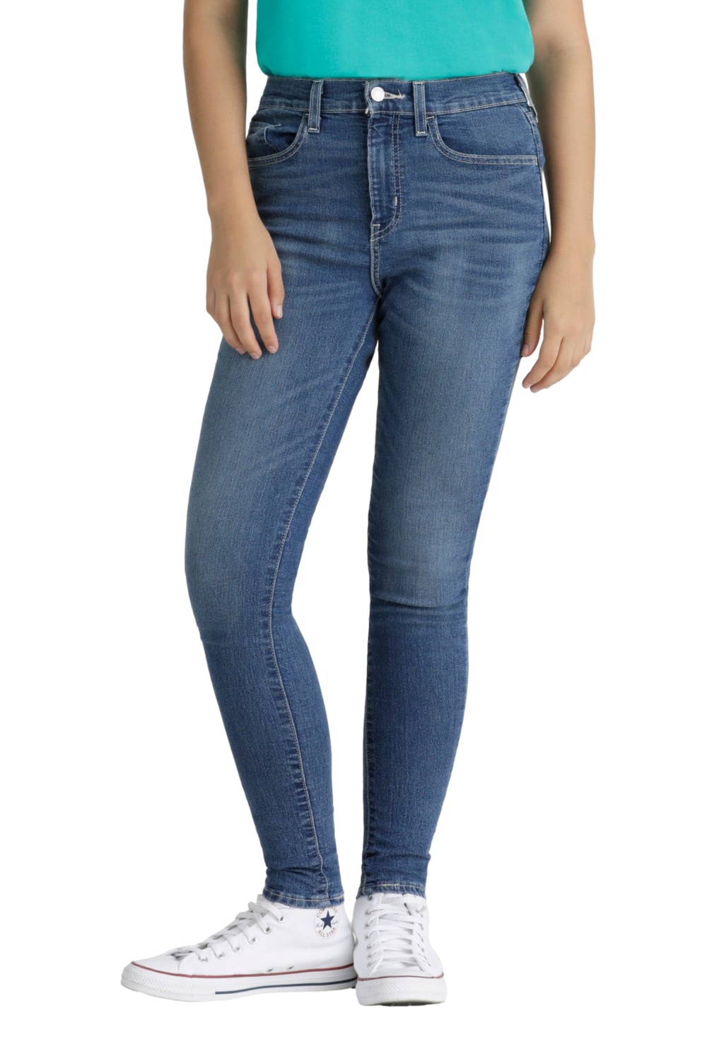 JEANS MUJER 720 HIGH RISE SUPER SKINNY AZUL LEVIS 52797-0443 - 1