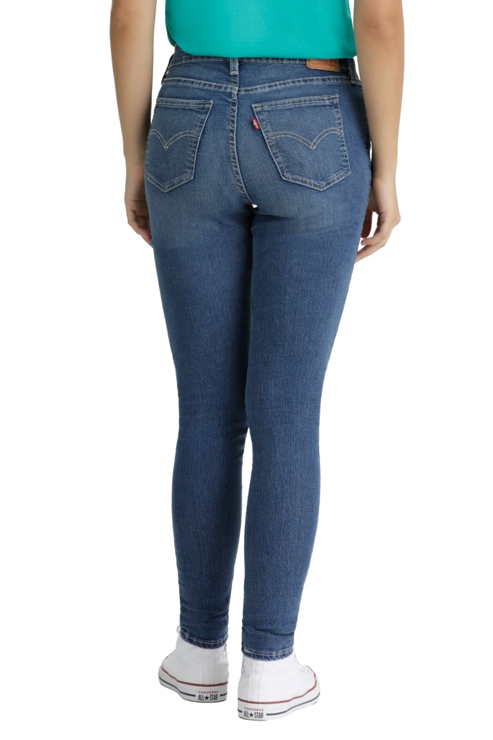 JEANS MUJER 720 HIGH RISE SUPER SKINNY AZUL LEVIS 52797-0443 - 3