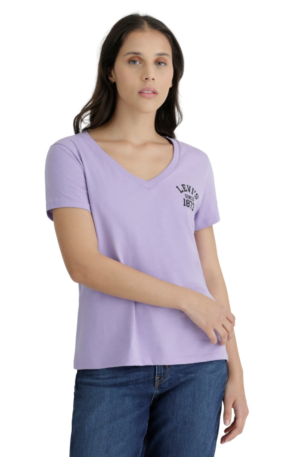 POLO MUJER REGULAR FIT LILA LEVIS 85341-0108 - 4