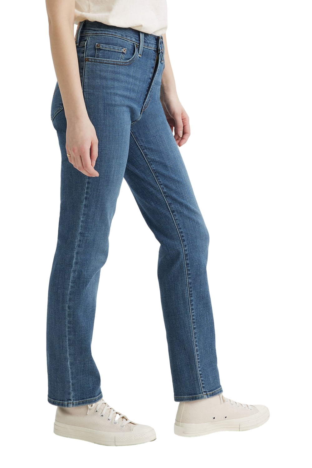 JEANS ALGODÓN MUJER LEVI'S AZUL 724 HIGH RISE STRAIGHT 18883-0238 - 2
