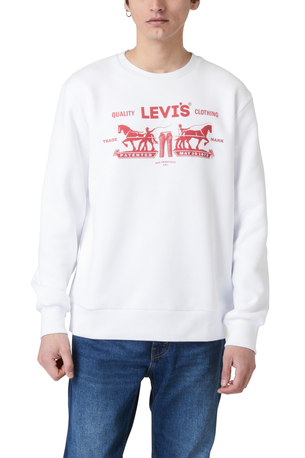 POLERÓN HOMBRE STANDARD BLANCO LEVIS 38423-0091 - 1