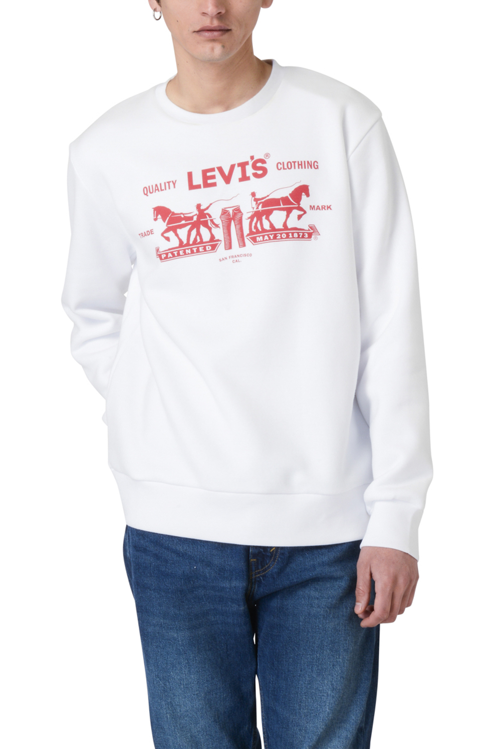 POLERÓN HOMBRE STANDARD BLANCO LEVIS 38423-0091 - 4