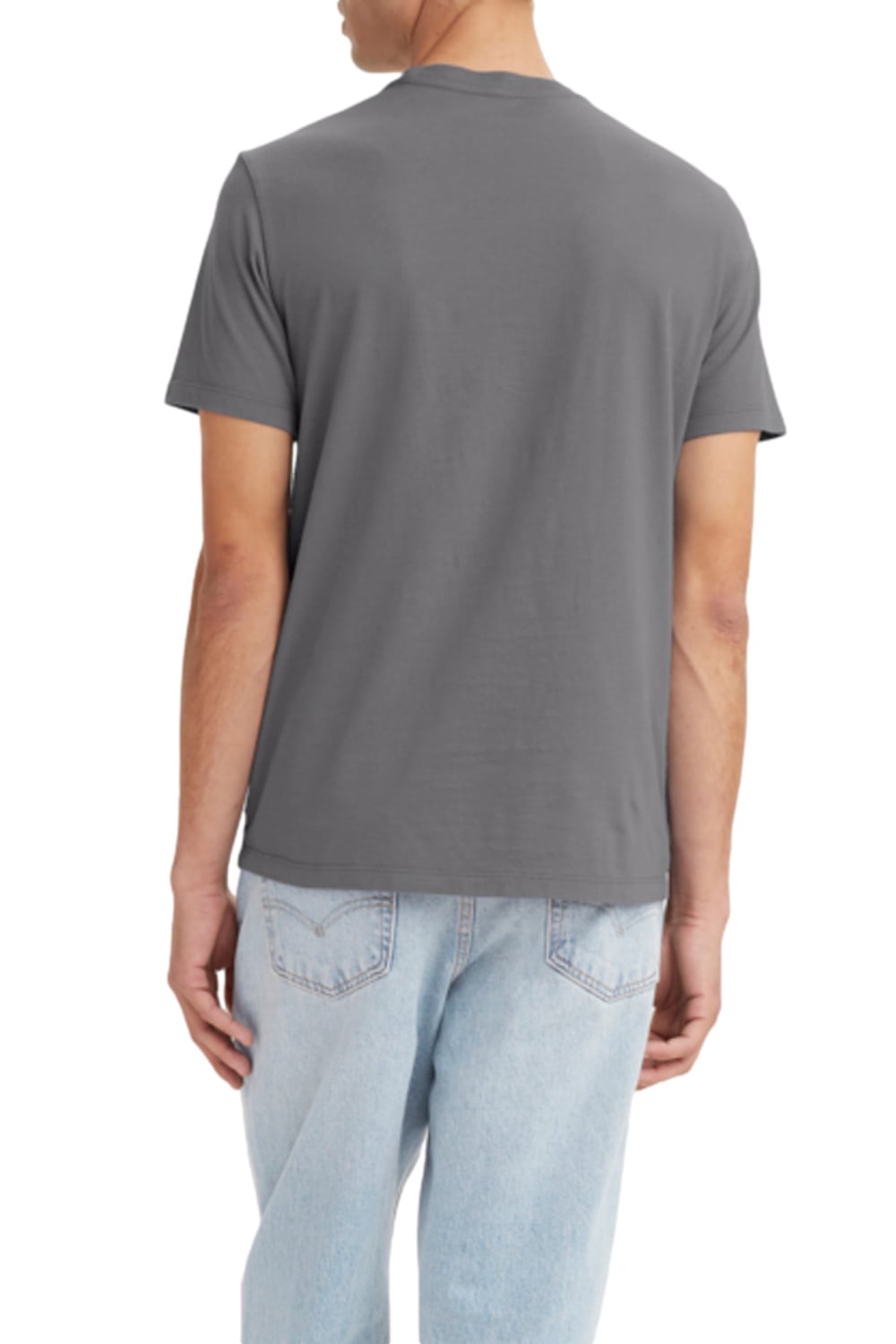 POLO MANGA CORTA ALGODÓN HOMBRE LEVI'S GRIS GRAPHIC CREWNECK TEE 22491-1113 - 2
