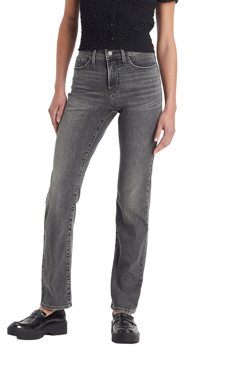JEANS MUJER 314 SHAPING STRAIGHT GRIS LEVIS 19631-0187 - 1