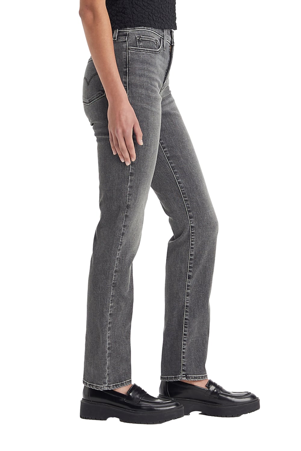 JEANS MUJER 314 SHAPING STRAIGHT GRIS LEVIS 19631-0187 - 2