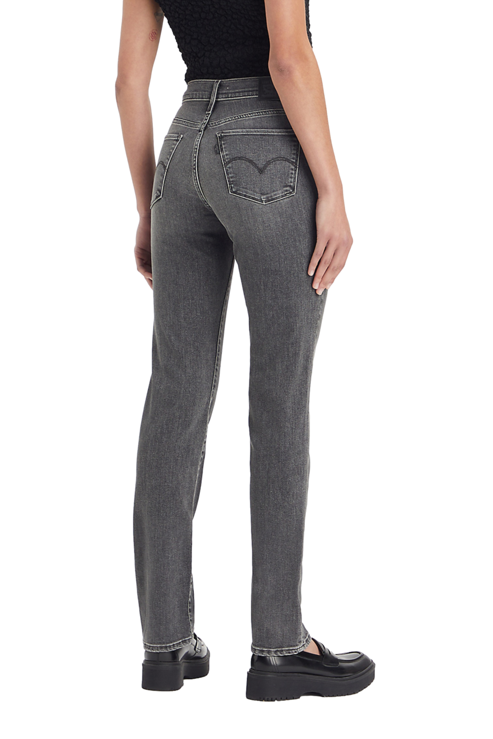 JEANS MUJER 314 SHAPING STRAIGHT GRIS LEVIS 19631-0187 - 3