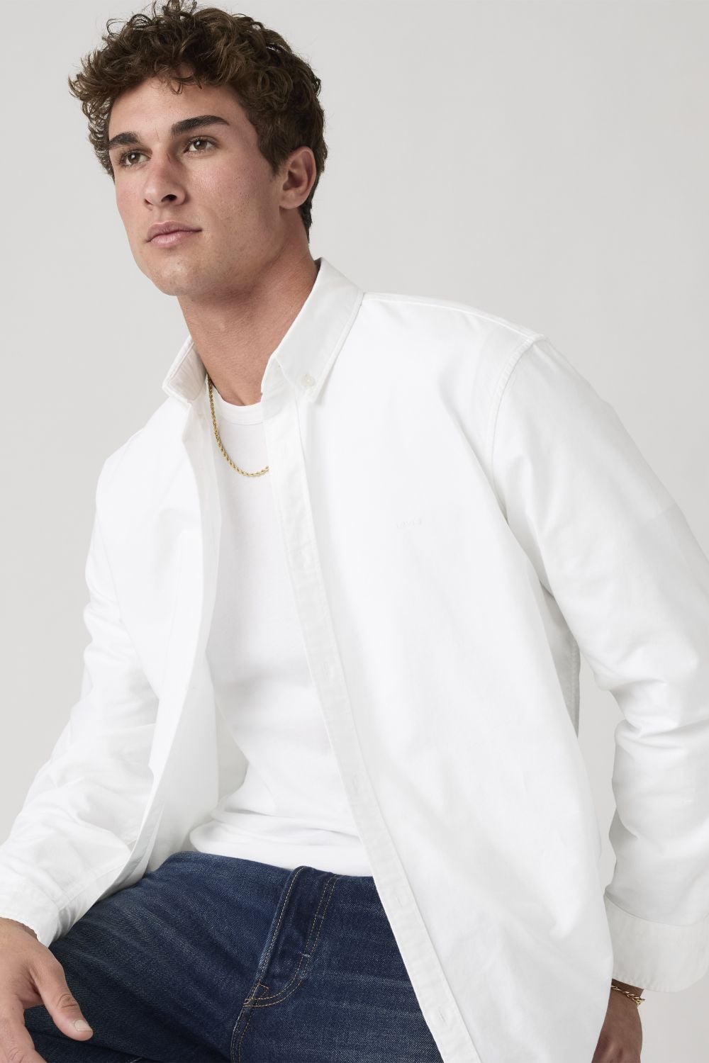 CAMISA HOMBRE AUTHENTIC BUTTON DOWN BLANCO LEVIS A7210-0000 - 3