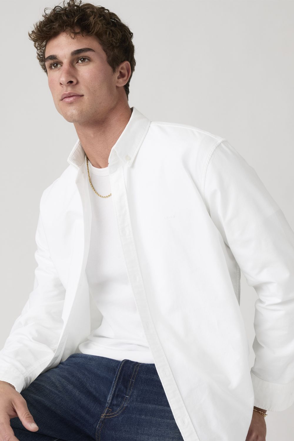 CAMISA HOMBRE AUTHENTIC BUTTON DOWN BLANCO LEVIS A7210-0000 - 3
