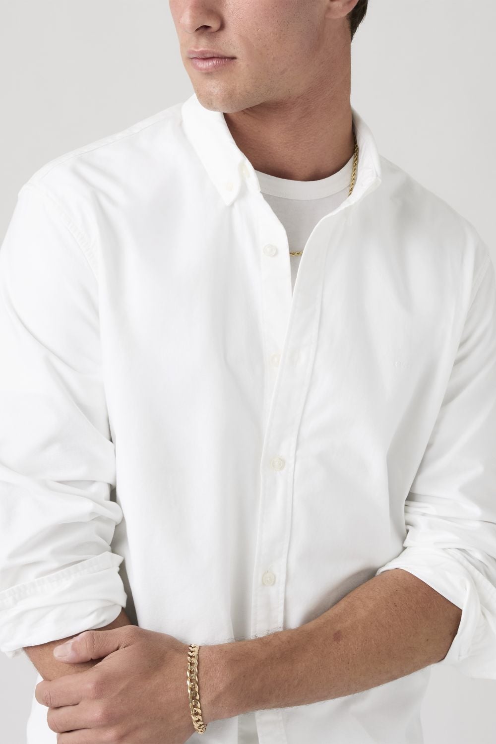 CAMISA HOMBRE AUTHENTIC BUTTON DOWN BLANCO LEVIS A7210-0000 - 4