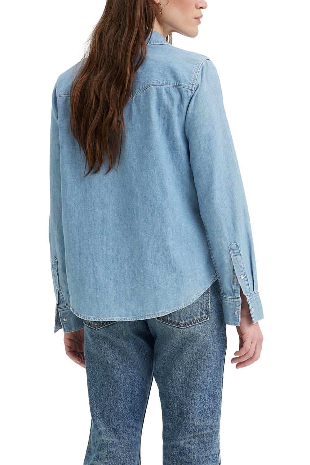 CAMISA MANGA LARGA ALGODÓN MUJER LEVI'S CELESTE ICONIC WESTERN 16786-0018 - 2