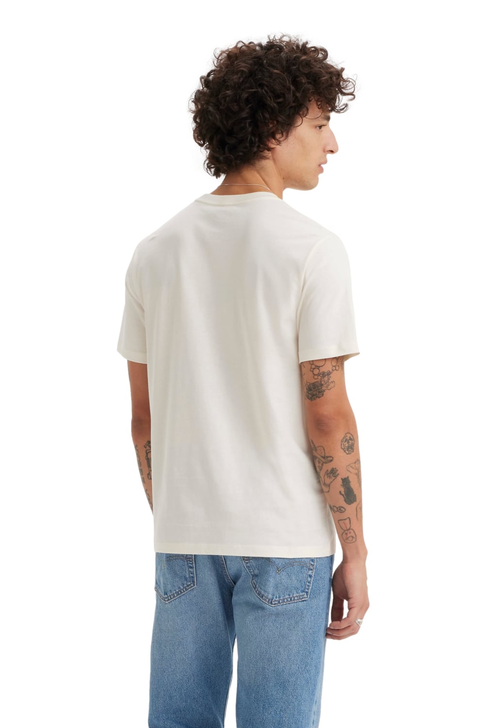 POLO HOMBRE GRAPHIC CREWNECK TEE BLANCO LEVIS 22491-1726 - 2