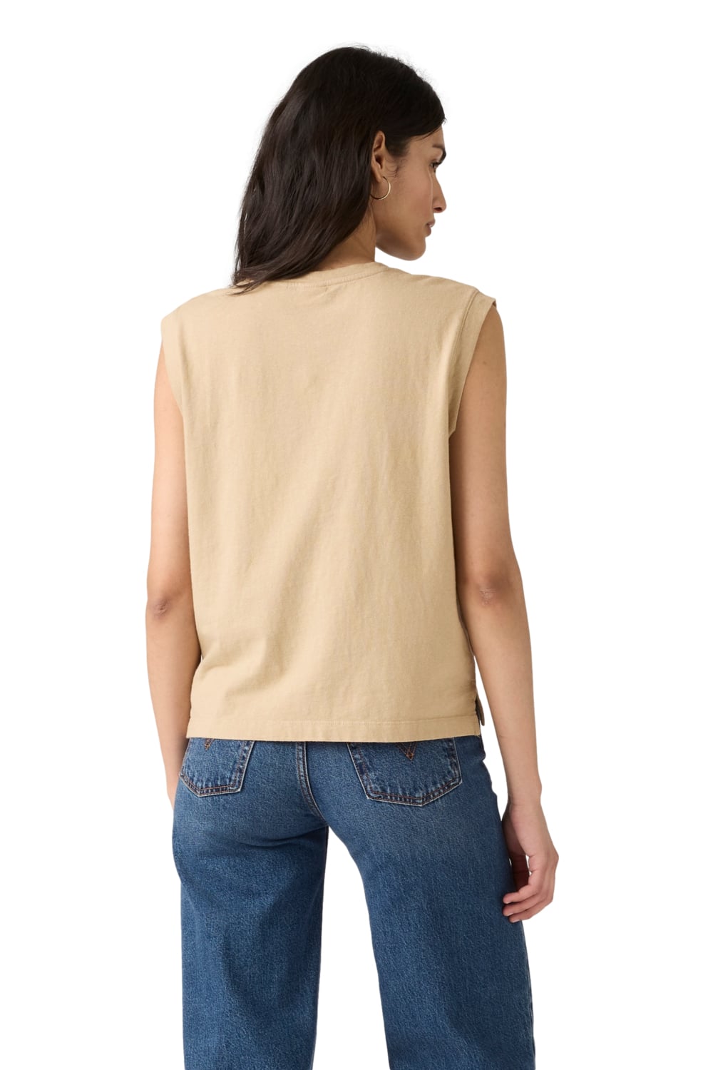 POLO MUJER BOXY TANK BEIGE LEVIS A8794-0010 - 2