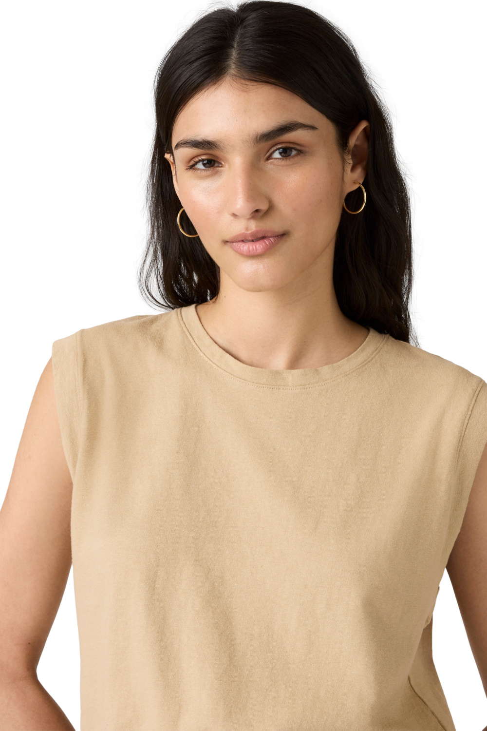 POLO MUJER BOXY TANK BEIGE LEVIS A8794-0010 - 4