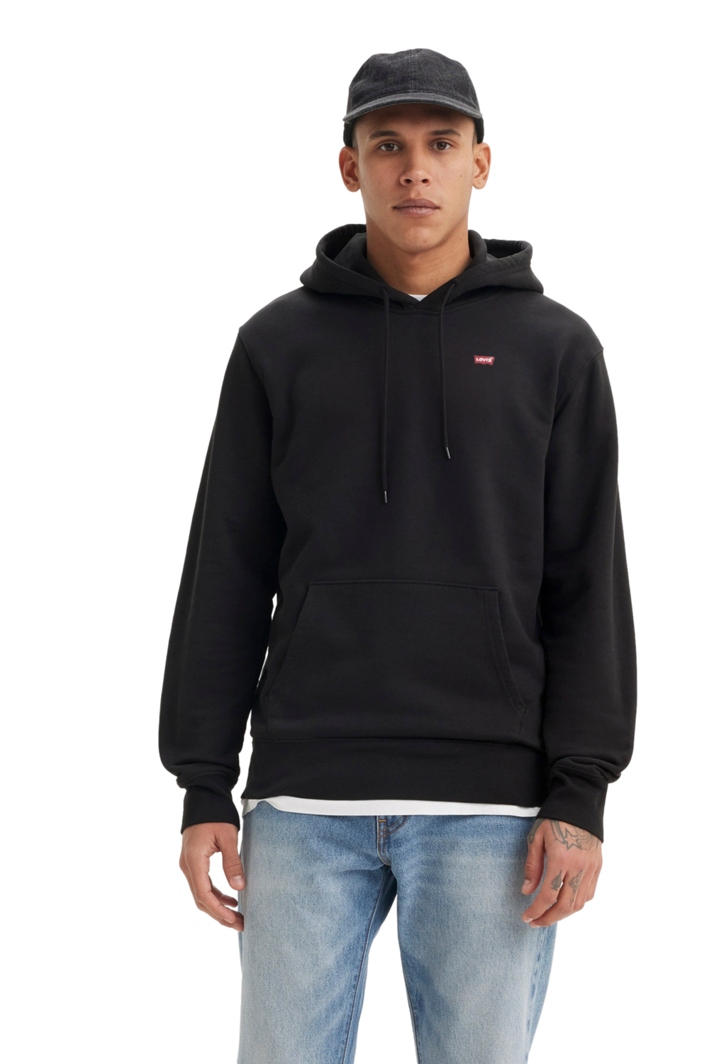 POLERÓN HOMBRE HOODIE NEGRO LEVIS 34581-0001 - 1