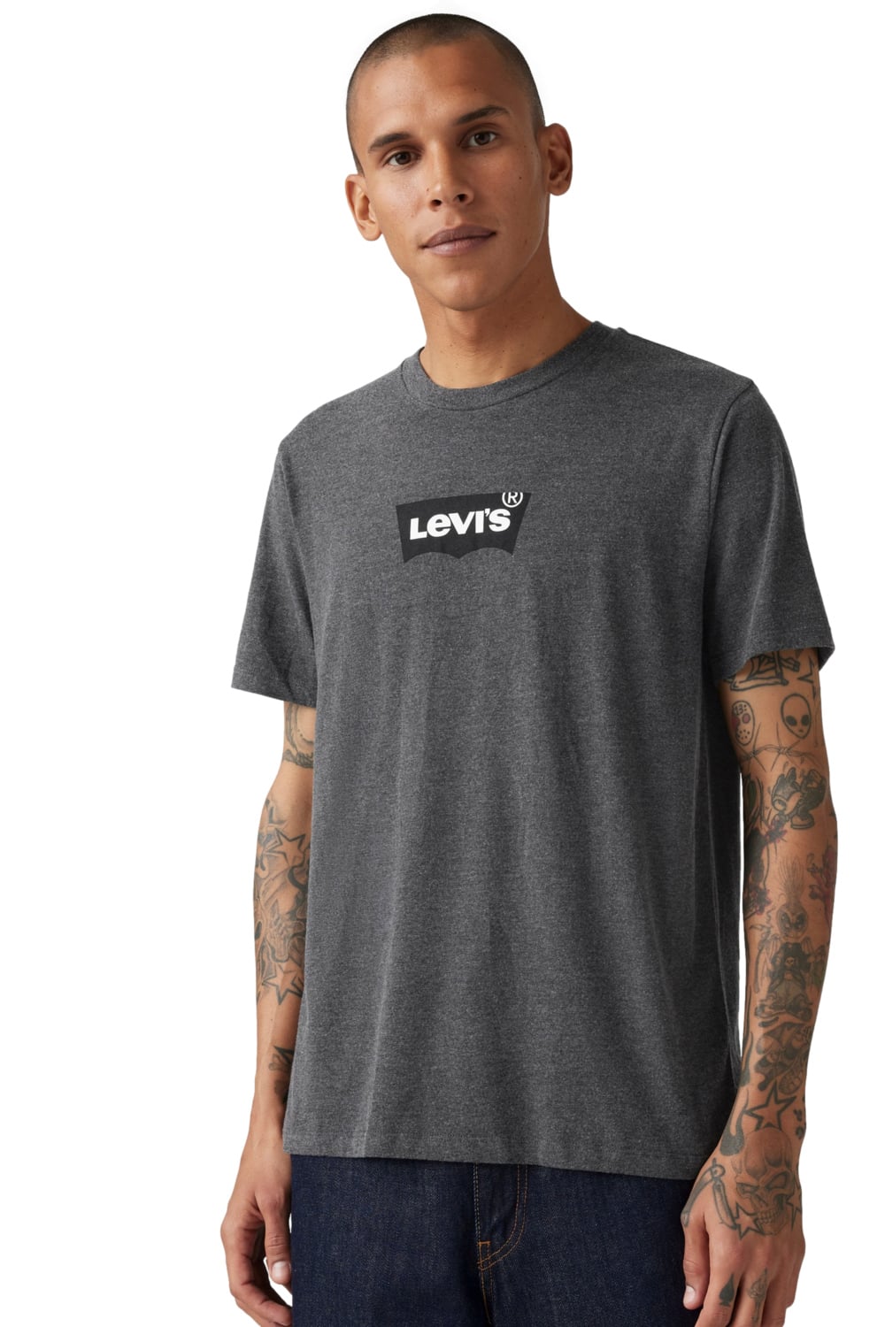 POLO HOMBRE GRAPHIC CREWNECK TEE NEGRO LEVIS 22491-1846 - 3