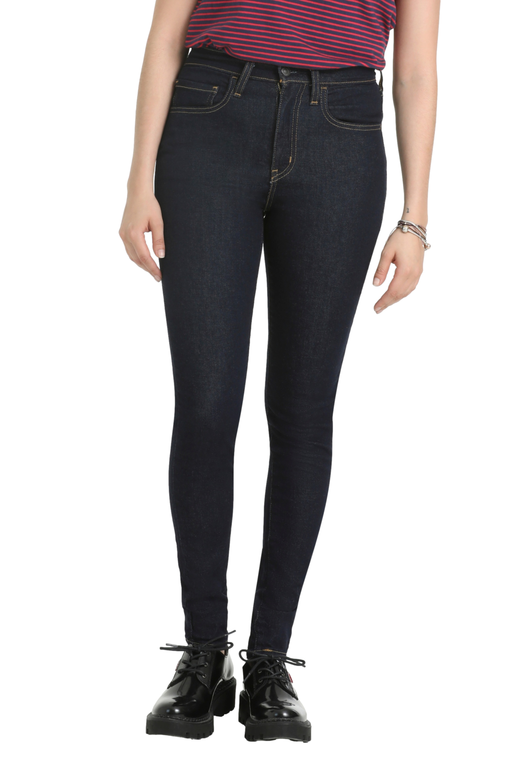JEANS MUJER 720 HIGH RISE SUPER SKINNY AZUL LEVIS 52797-0436 - 1