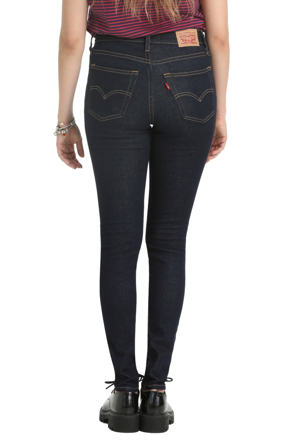 JEANS MUJER 720 HIGH RISE SUPER SKINNY AZUL LEVIS 52797-0436 - 3