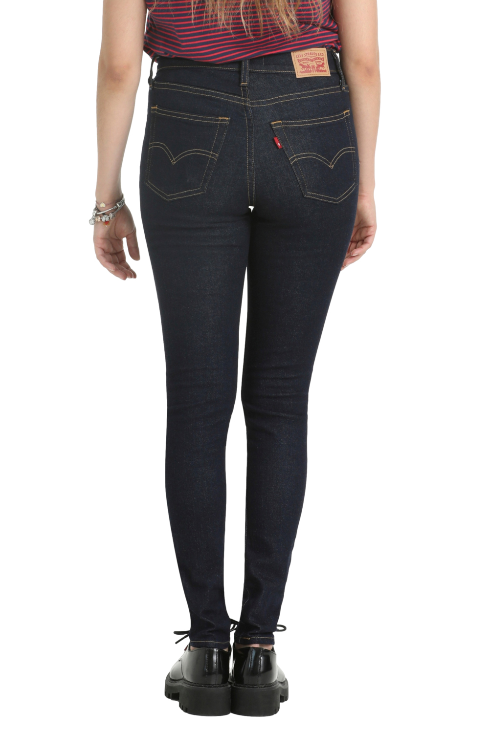 JEANS MUJER 720 HIGH RISE SUPER SKINNY AZUL LEVIS 52797-0436 - 3