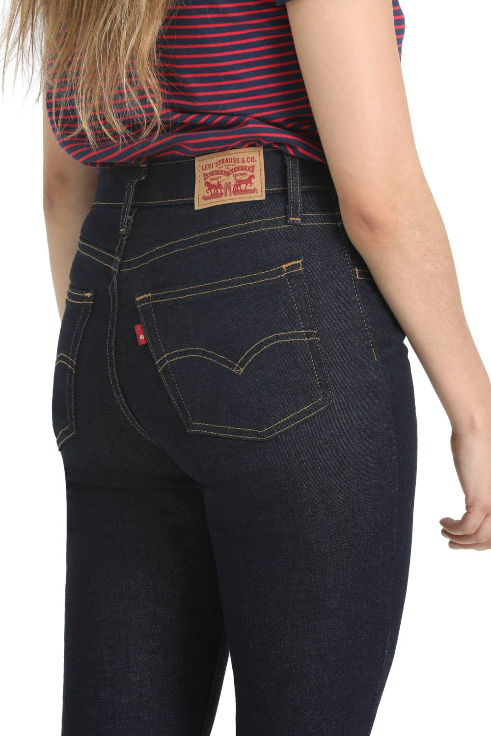 JEANS MUJER 720 HIGH RISE SUPER SKINNY AZUL LEVIS 52797-0436 - 5