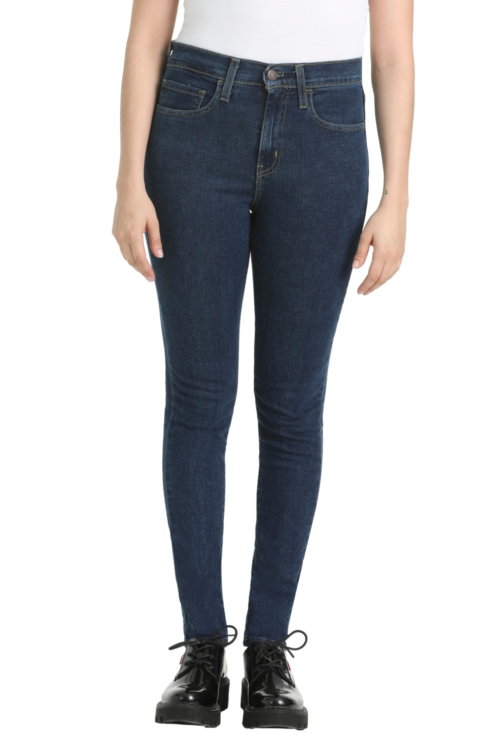 JEANS MUJER 720 HIGH RISE SUPER SKINNY AZUL LEVIS 52797-0435 - 1