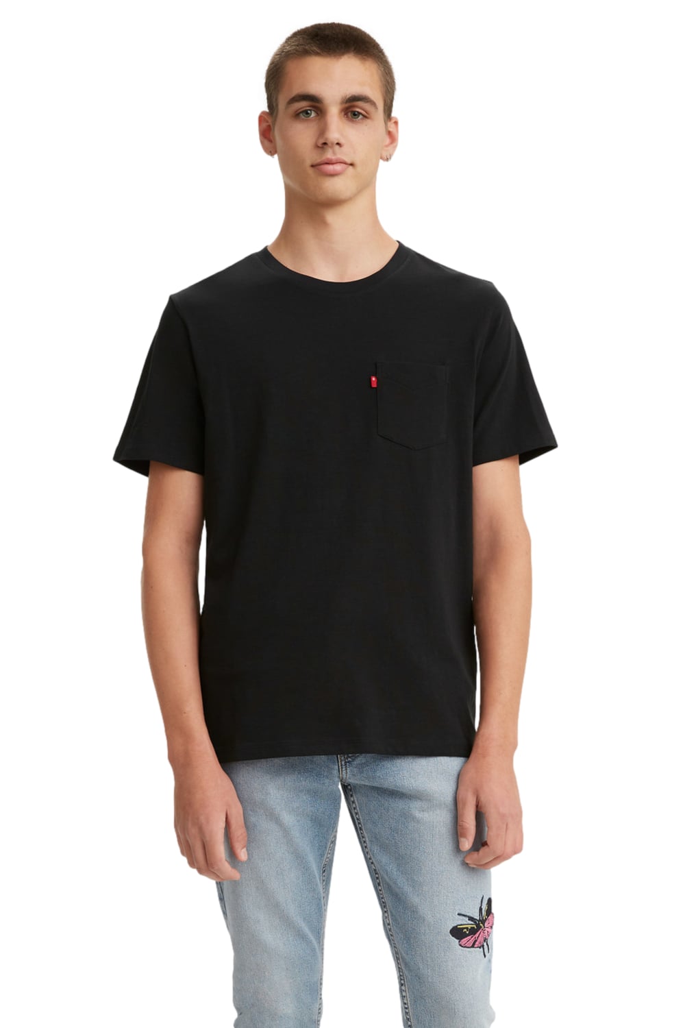 POLO HOMBRE SS CLASSIC POCKET TEE NEGRO LEVIS 19342-0177 - 3