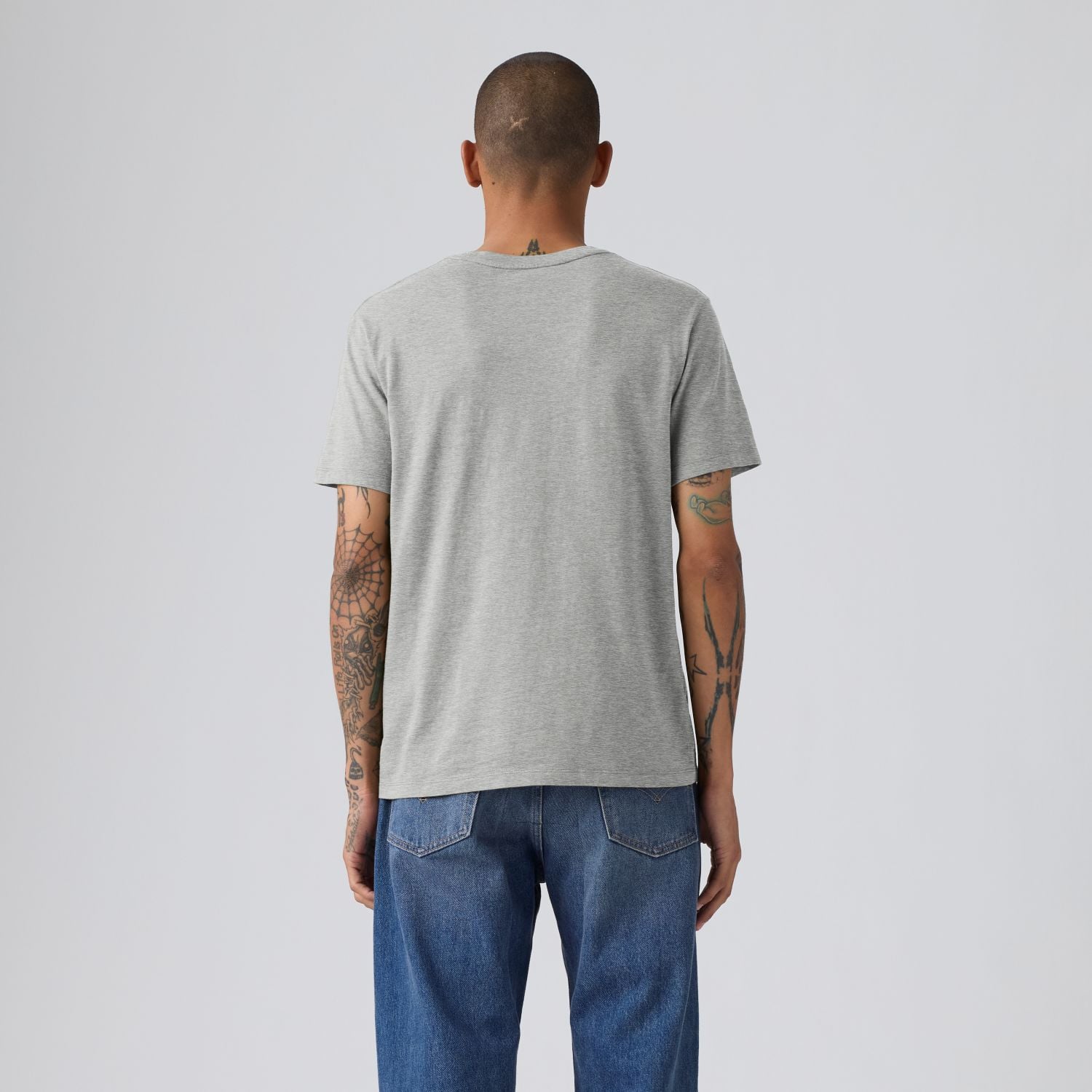 POLO HOMBRE SS CLASSIC POCKET TEE GRIS LEVIS 19342-0171 - 2