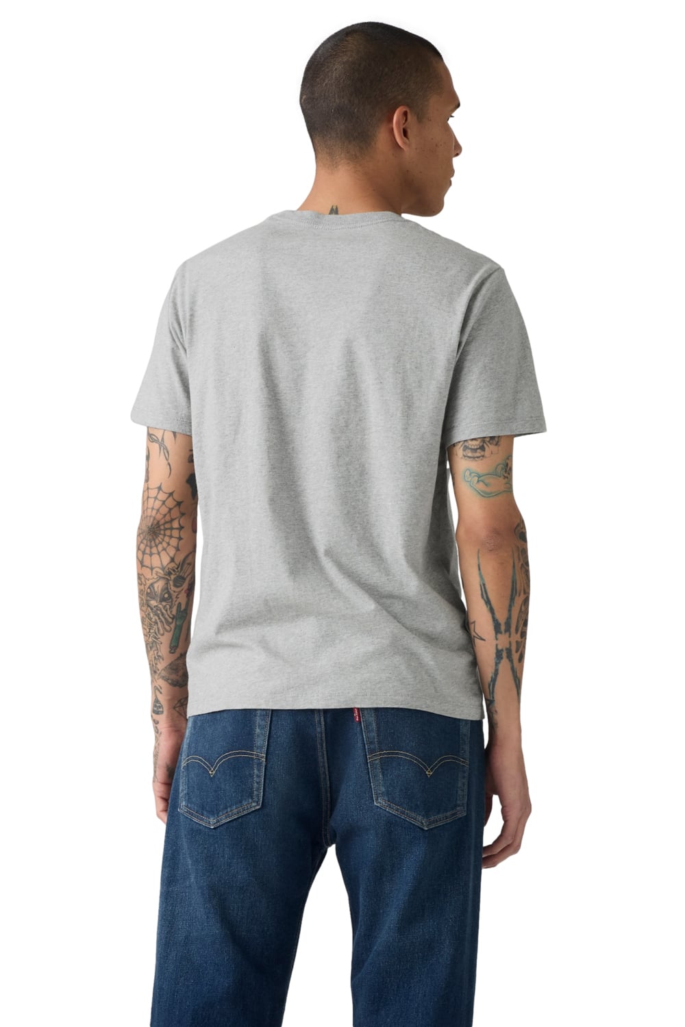 POLO HOMBRE GRAPHIC CREWNECK TEE GRIS LEVIS 22491-1948 - 2