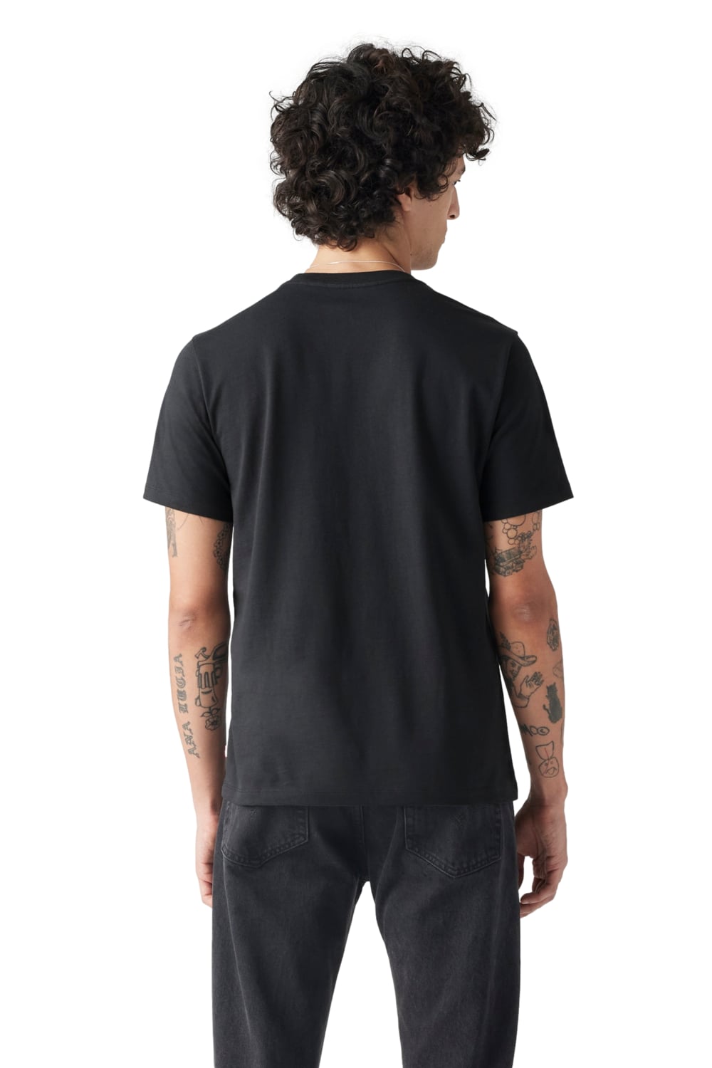 POLO HOMBRE GRAPHIC CREWNECK TEE NEGRO LEVIS 22491-1949 - 2