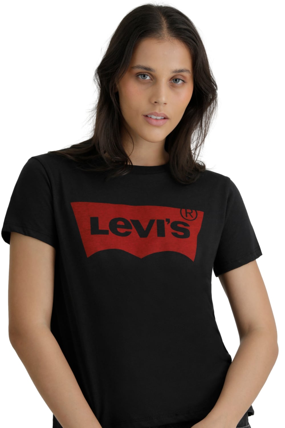 POLO MUJER THE PERFECT TEE NEGRO LEVIS 17369-2953 - 3