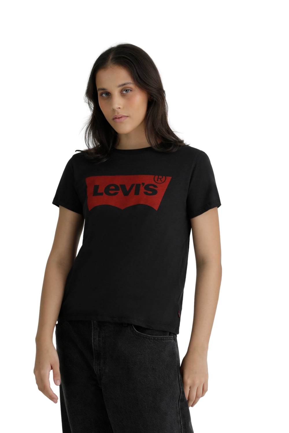 POLO MUJER THE PERFECT TEE NEGRO LEVIS 17369-2953 - 4
