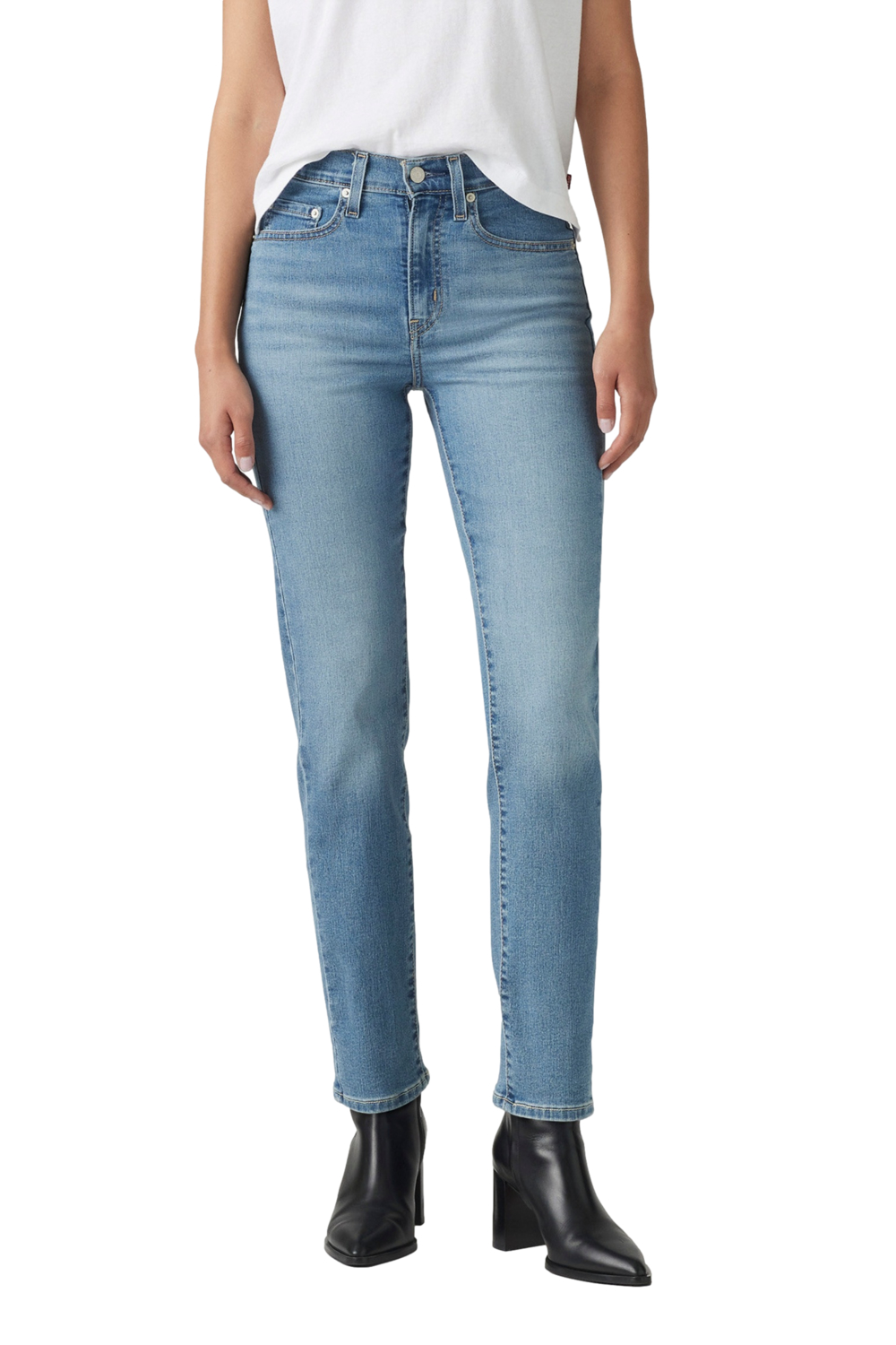 JEANS MUJER 724 HIGH RISE STRAIGHT CELESTE LEVIS 18883-0356 - 1