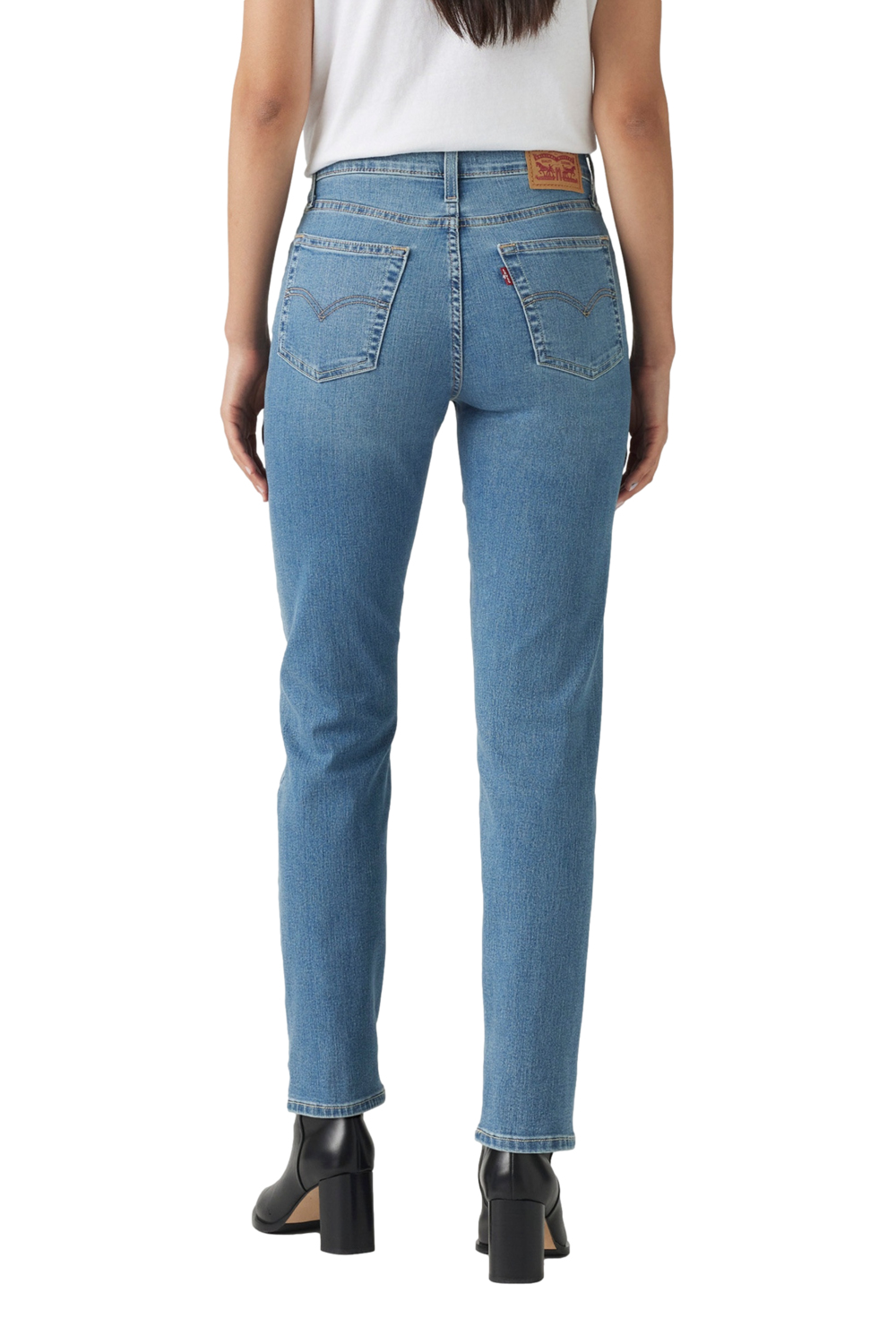 JEANS MUJER 724 HIGH RISE STRAIGHT CELESTE LEVIS 18883-0356 - 3
