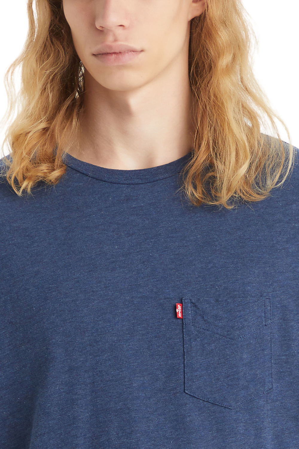 POLO HOMBRE SS CLASSIC POCKET TEE AZUL LEVIS 19342-0337 - 3