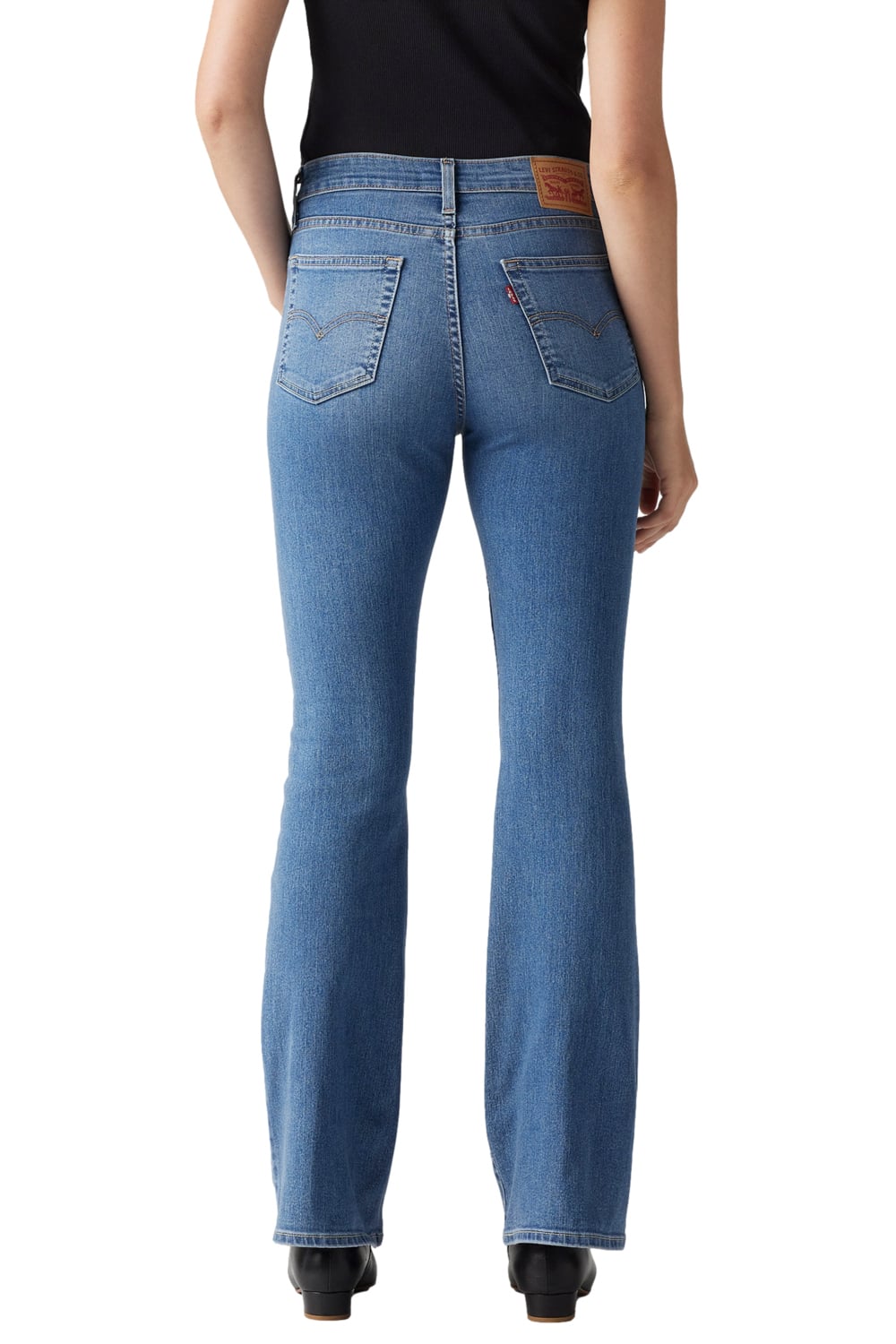 JEANS MUJER 726 HR FLARE CELESTE LEVIS A3410-0115 - 3