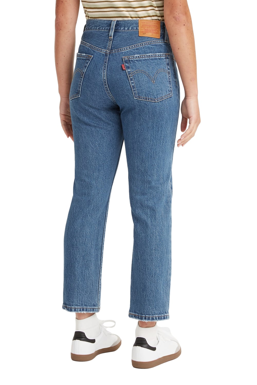 JEANS MUJER 501 CROP CELESTE LEVIS 36200-0225 - 3
