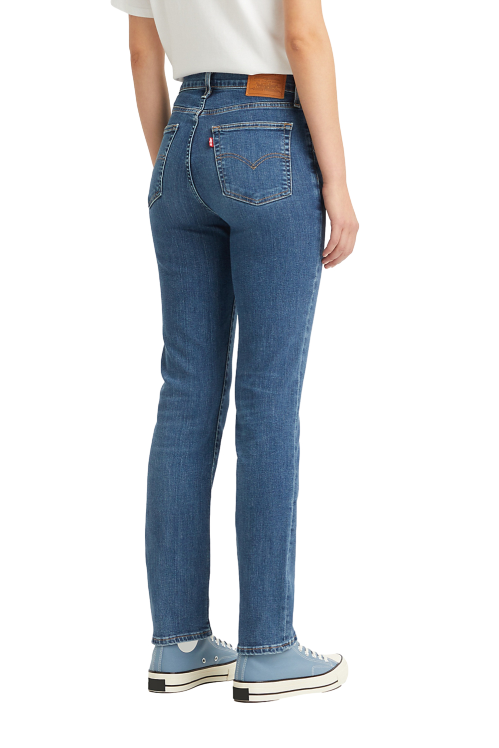 JEANS MUJER 724 HIGH RISE STRAIGHT AZUL LEVIS 18883-0204 - 3