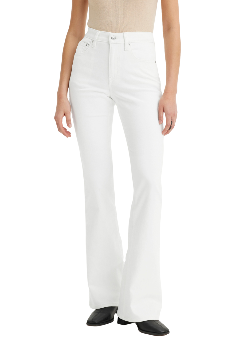 JEANS MUJER 726 HR FLARE BLANCO LEVIS A3410-0069 - 1
