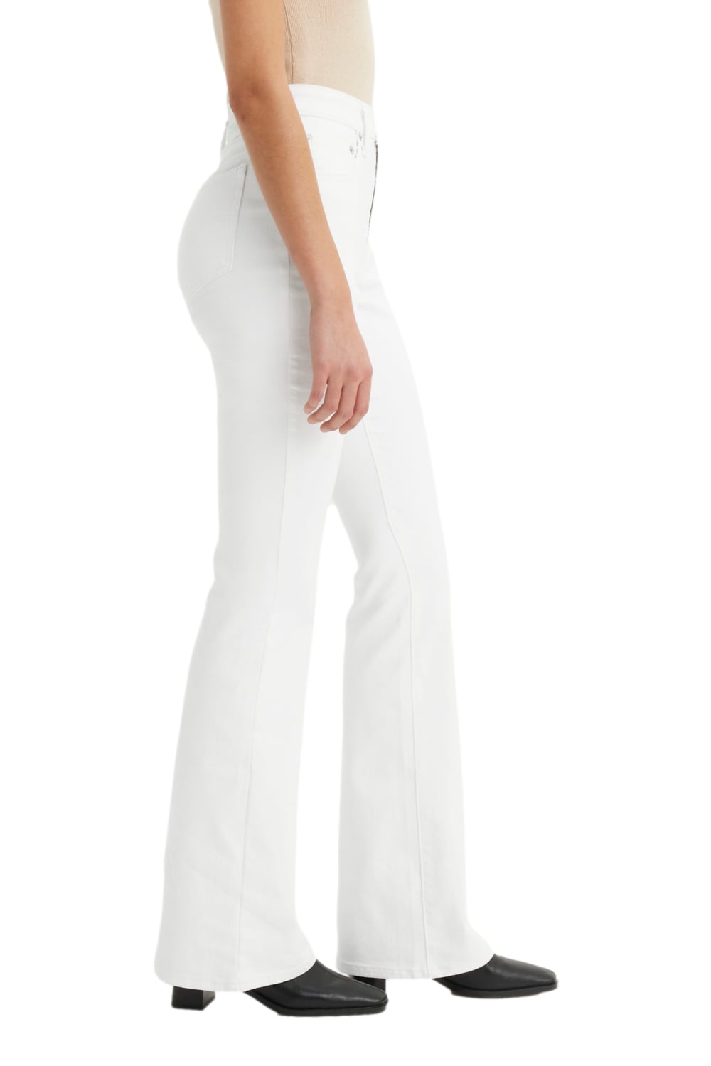 JEANS MUJER 726 HR FLARE BLANCO LEVIS A3410-0069 - 2