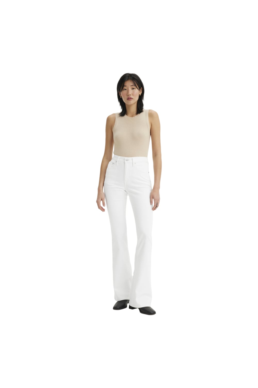 JEANS MUJER 726 HR FLARE BLANCO LEVIS A3410-0069 - 4