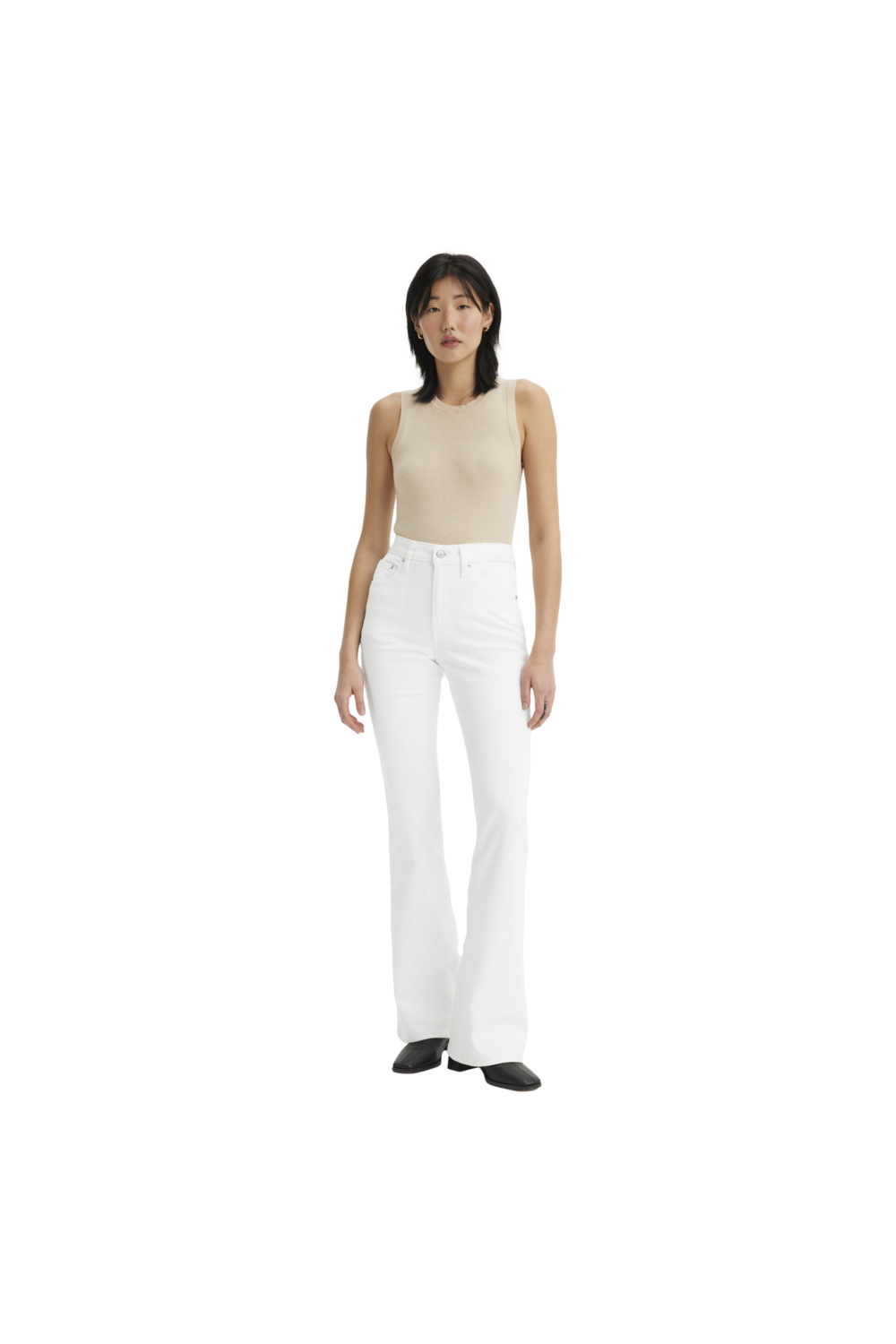 JEANS MUJER 726 HR FLARE BLANCO LEVIS A3410-0069 - 4