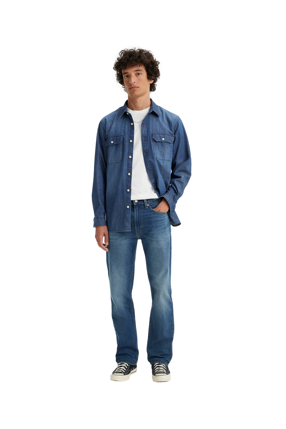 JEANS HOMBRE 505 REGULAR AZUL LEVIS 00505-2683 - 4