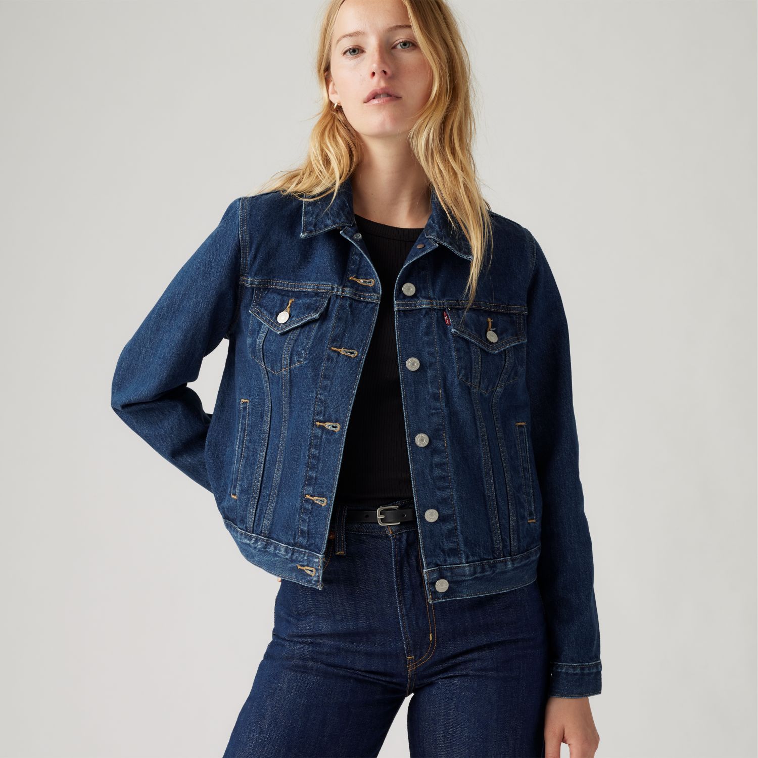 CASACA MUJER TRUCKER AZUL LEVIS 29945-0036 - 3