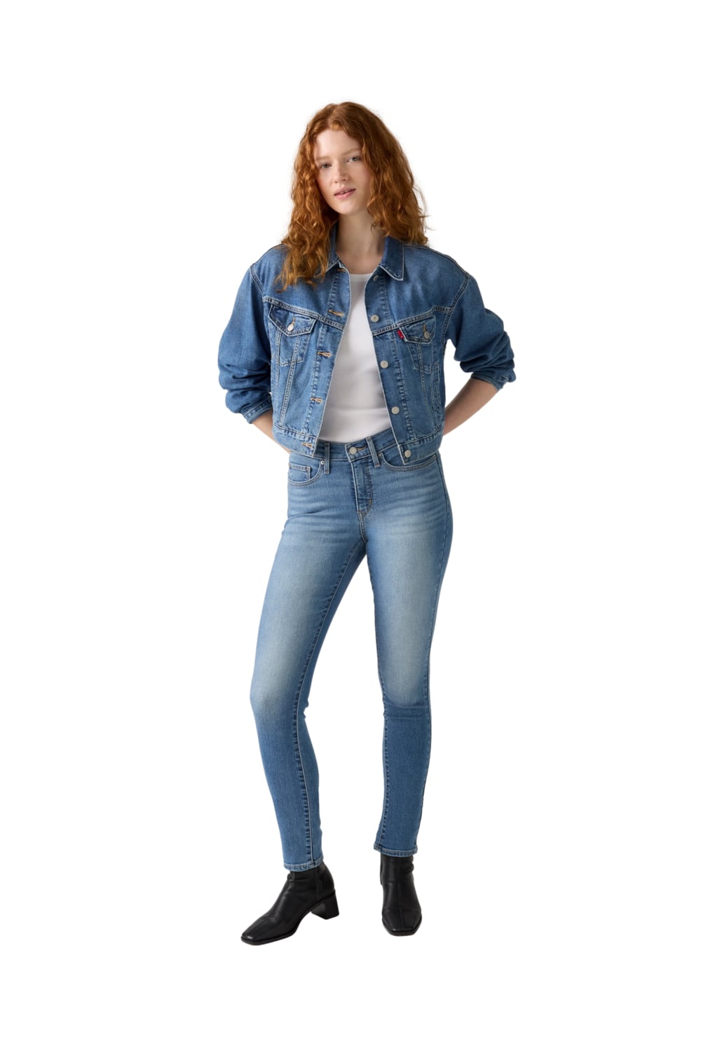 JEANS MUJER 311 SHAPING SKINNY CELESTE LEVIS 19626-0635 - 4