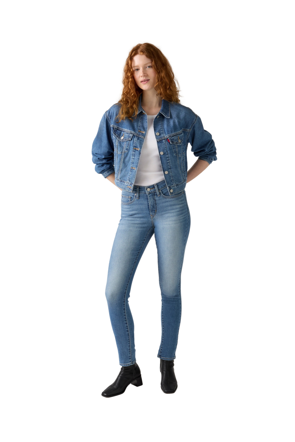 JEANS MUJER 311 SHAPING SKINNY CELESTE LEVIS 19626-0635 - 4