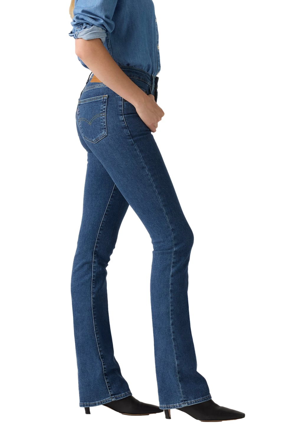JEANS MUJER 725 HIGH RISE BOOTCUT AZUL LEVIS 18759-0234 - 2