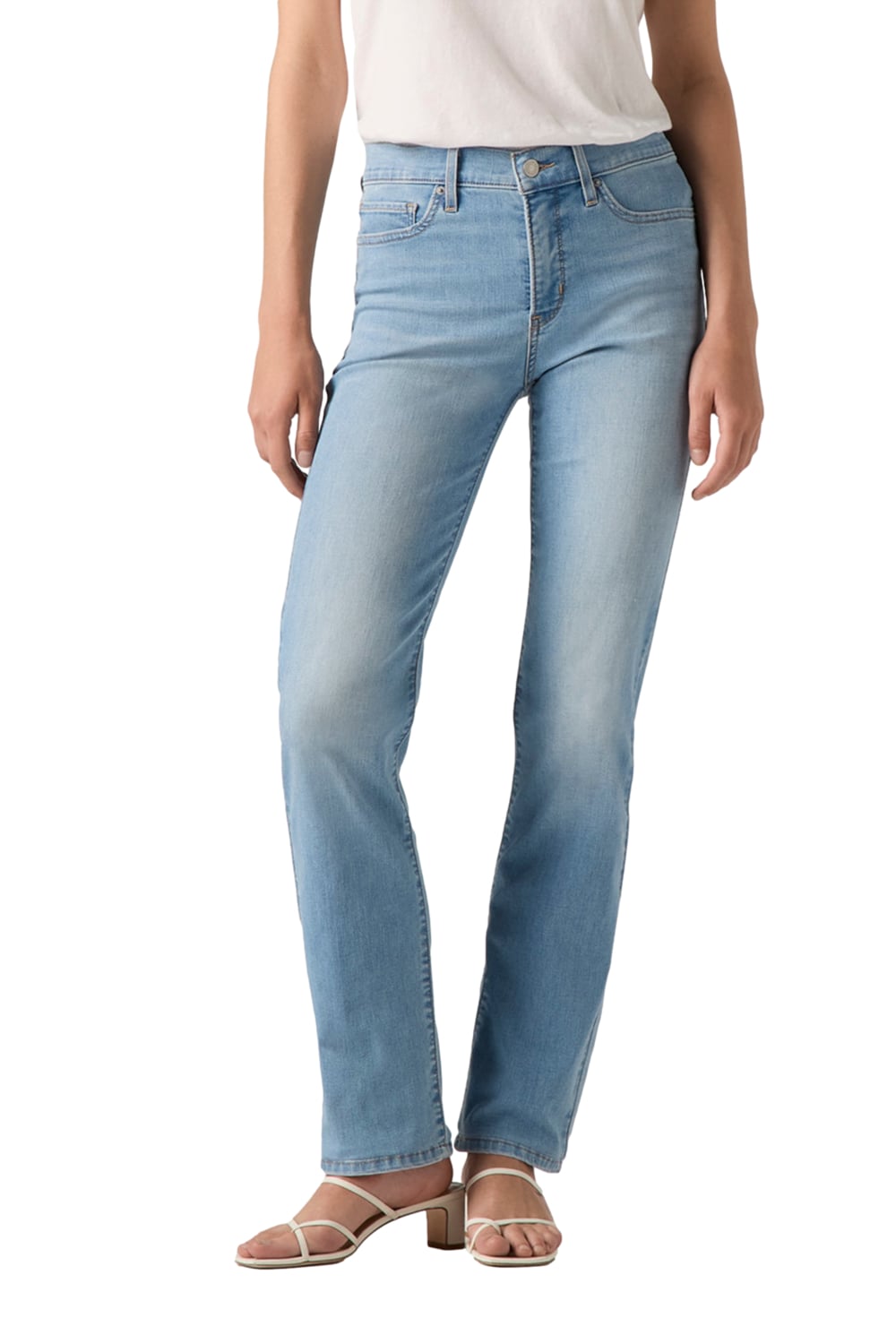 JEANS MUJER 314 SHAPING STRAIGHT CELESTE LEVIS 19631-0236 - 1