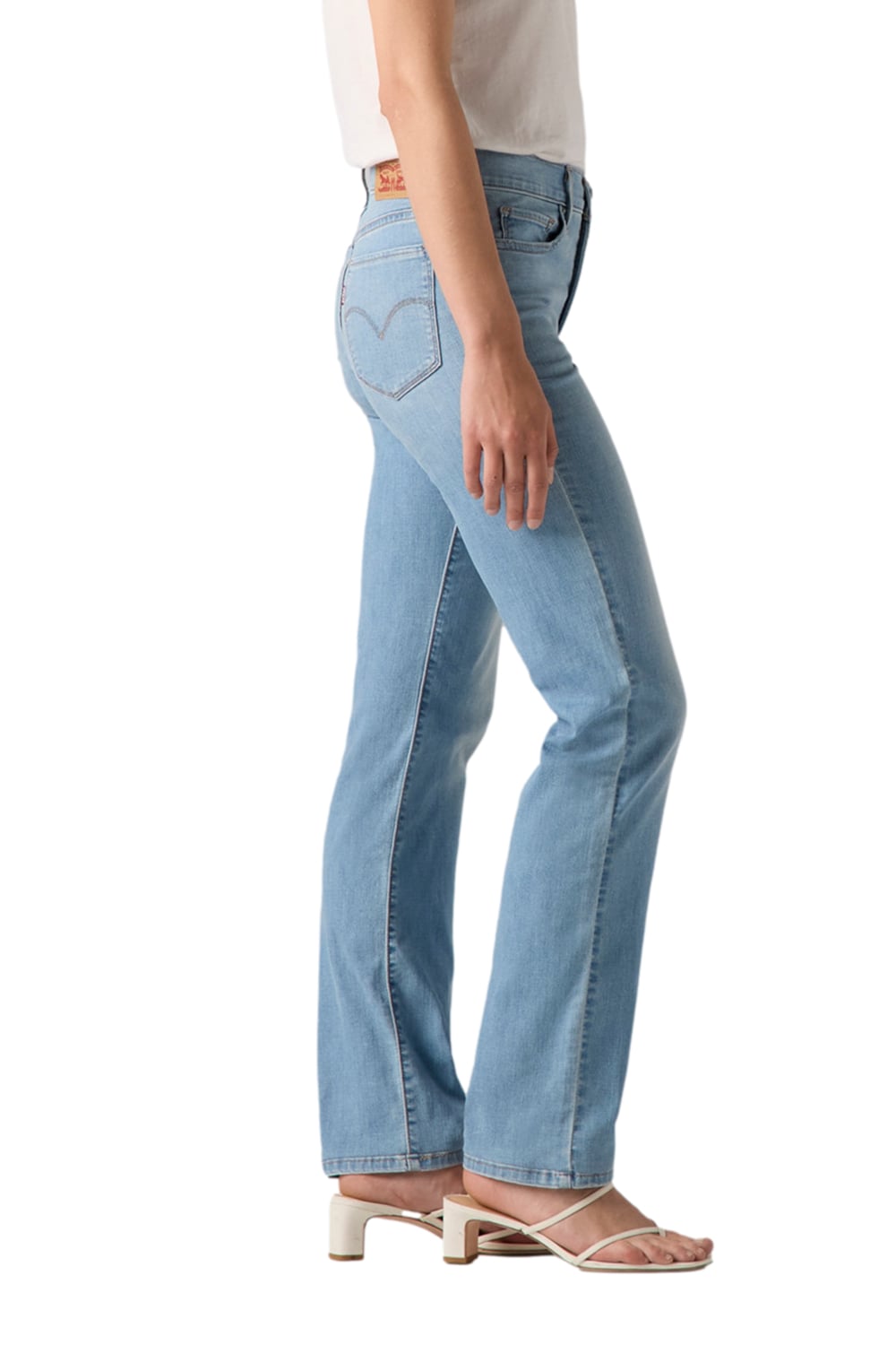 JEANS MUJER 314 SHAPING STRAIGHT CELESTE LEVIS 19631-0236 - 2