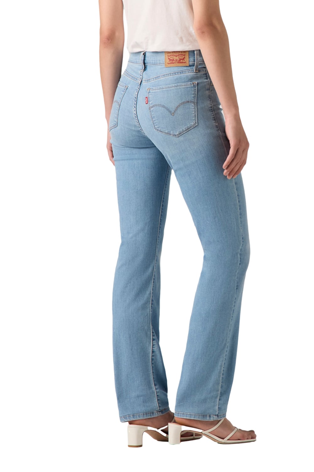 JEANS MUJER 314 SHAPING STRAIGHT CELESTE LEVIS 19631-0236 - 3