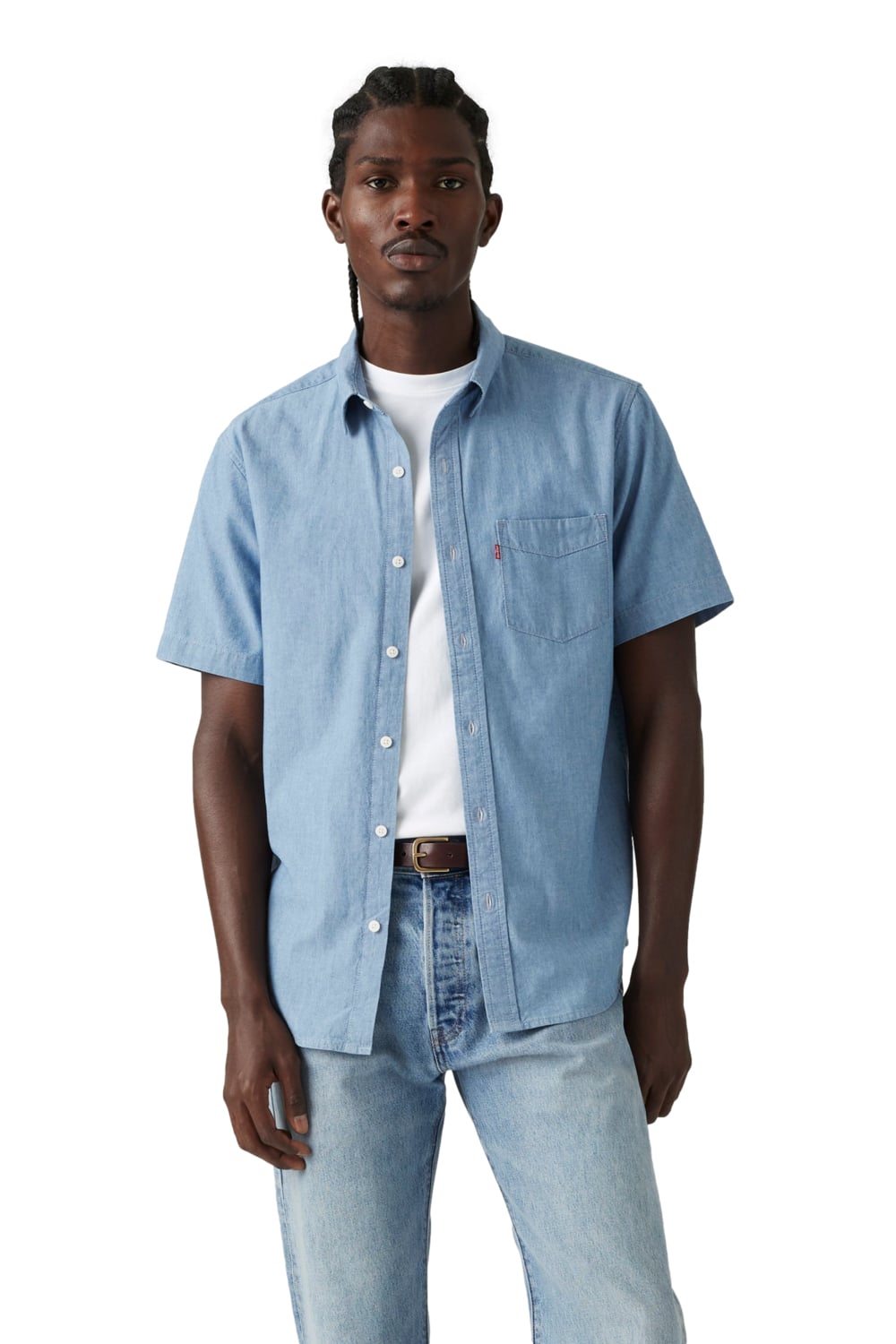 CAMISA HOMBRE SS CLASSIC STANDRD AZUL LEVIS 86627-0267 - 1